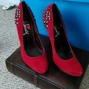 HOT Luchiny red pumps